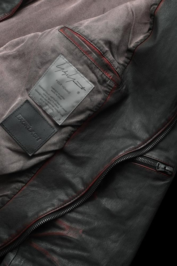XX Yohji Yamamoto “GARMENT+SPRAY-DYED” DOUBLE RIDERS