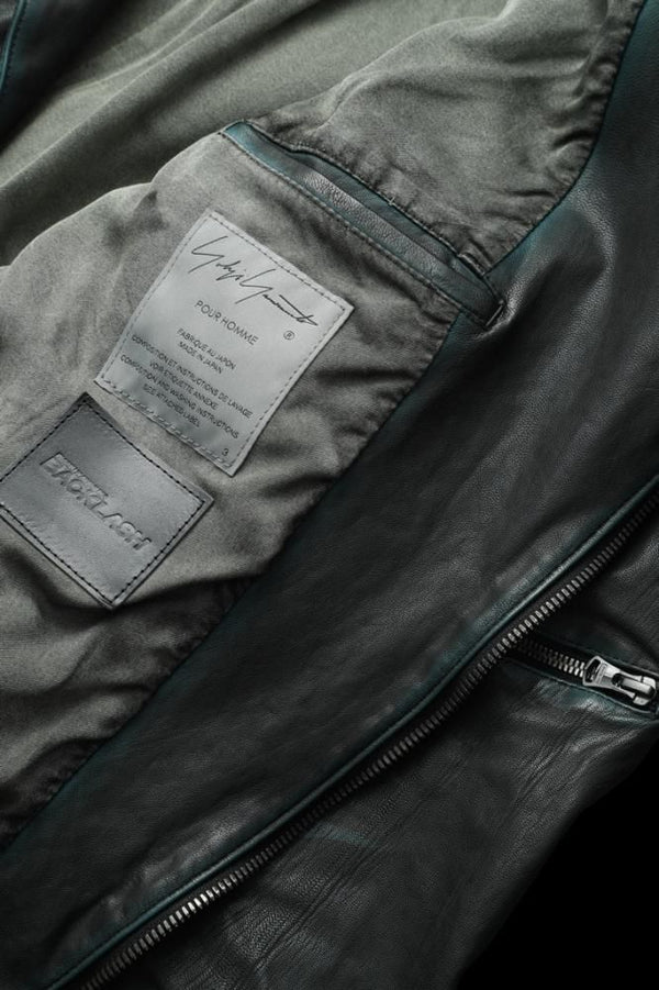 XX Yohji Yamamoto “GARMENT+SPRAY-DYED” DOUBLE RIDERS