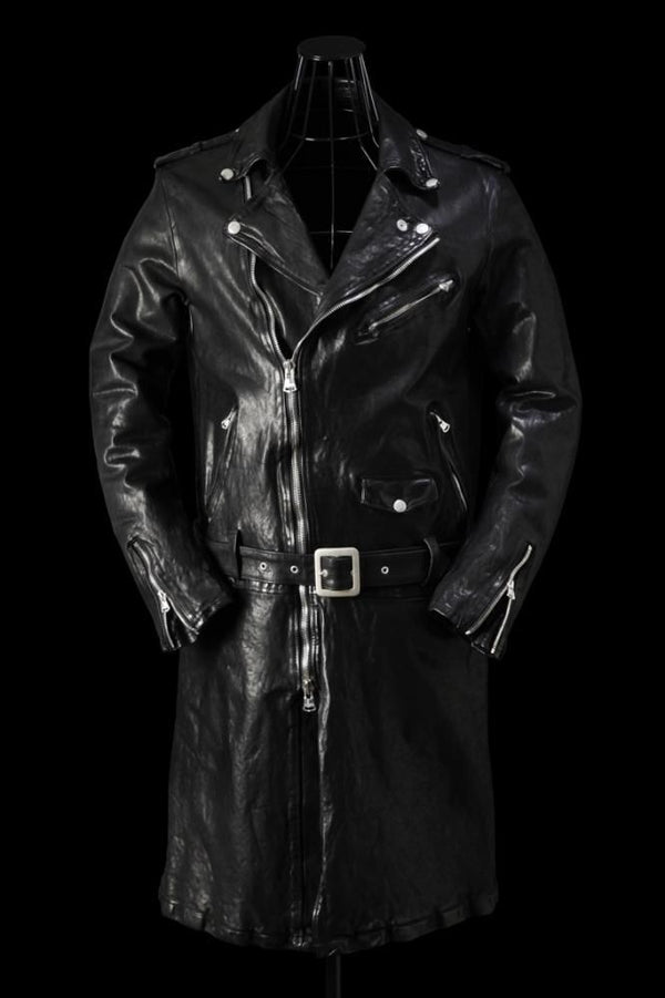 JAPAN SHOULDER “GARMENT-DYED” RIDERS COAT
