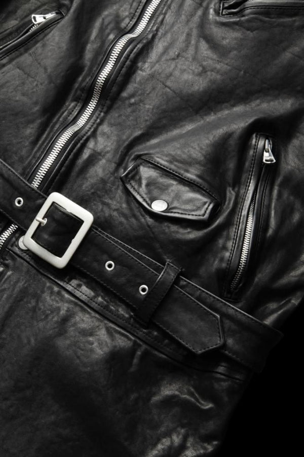 JAPAN SHOULDER “GARMENT-DYED” RIDERS COAT