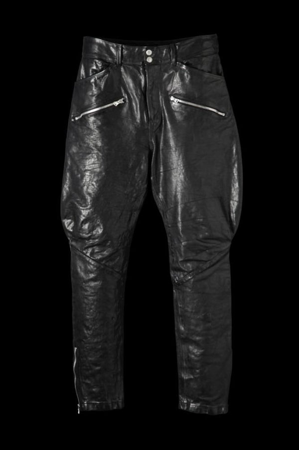 FRENCH SHOULDER “GARMENT-DYED” JODHPURS PANTS
