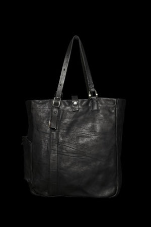 DOUBLE SHOULDER GARMENT-DYED TOTE-BAG