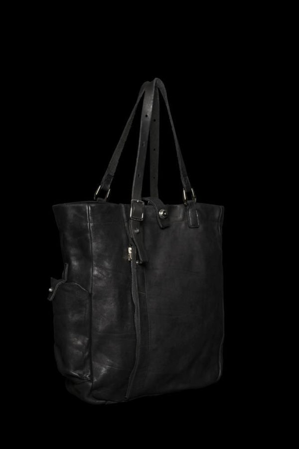 DOUBLE SHOULDER GARMENT-DYED TOTE-BAG