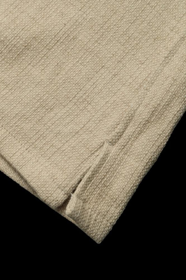 SOFT LINEN-COTTON DOBBY PULLOVER LOOSEFITTING H/S