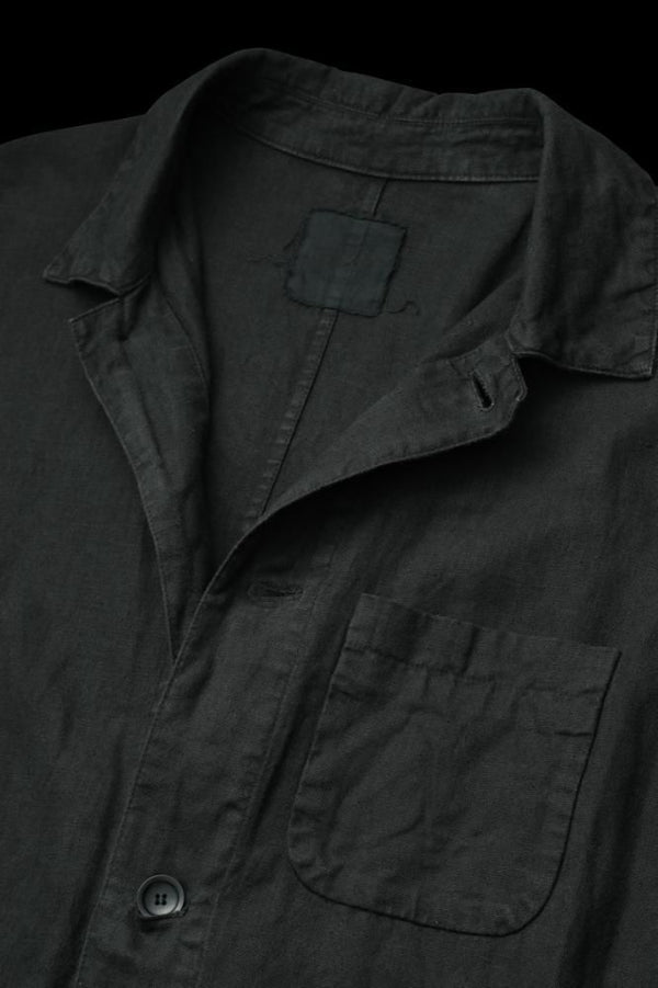 SOFT-WASH LINEN “GARMENT-NATURAL DYED” COAT