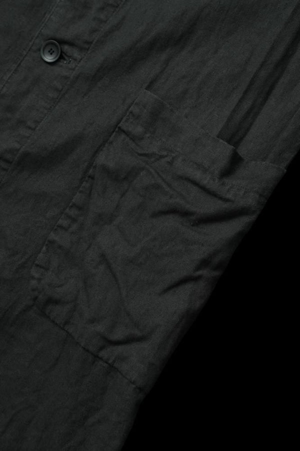 SOFT-WASH LINEN “GARMENT-NATURAL DYED” COAT