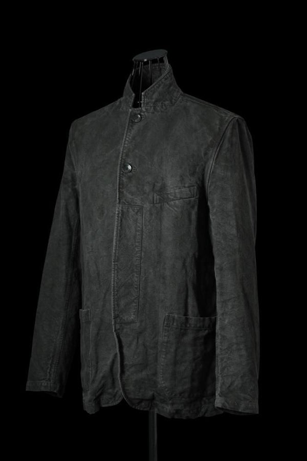 LINEN CANVAS “GARMENT-NATURAL DYED” JACKET