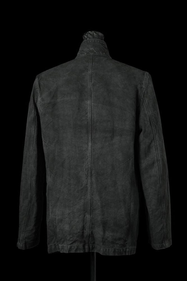 LINEN CANVAS “GARMENT-NATURAL DYED” JACKET