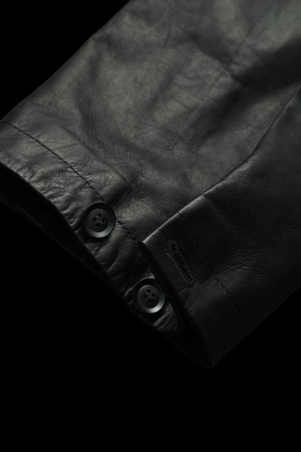 XX Yohji Yamamoto MONOCHROME LUXURY STEER TRENCH COAT
