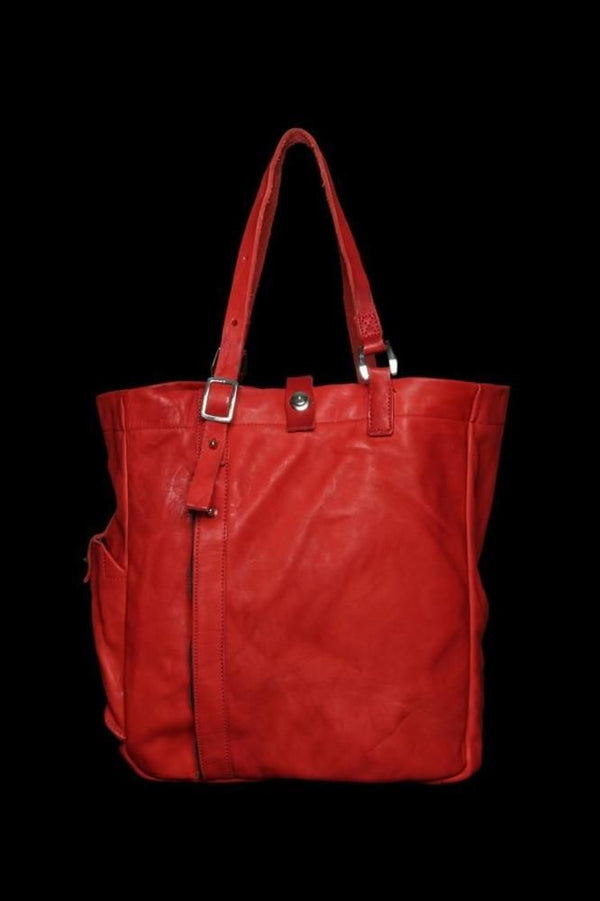 DOUBLE SHOULDER GARMENT-DYED TOTE-BAG