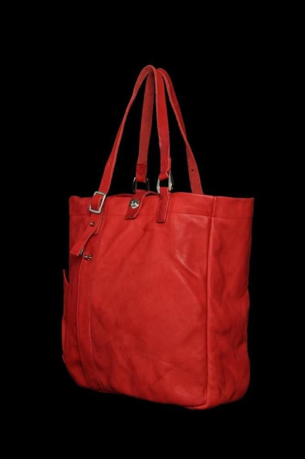 DOUBLE SHOULDER GARMENT-DYED TOTE-BAG