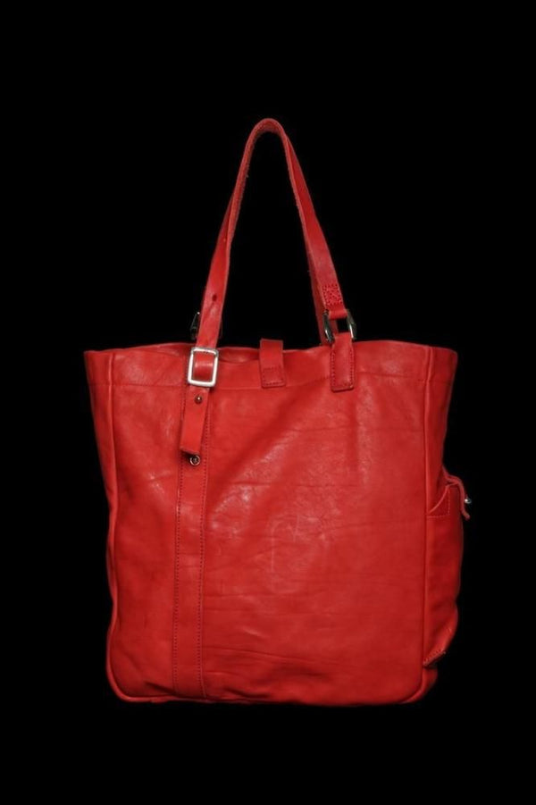 DOUBLE SHOULDER GARMENT-DYED TOTE-BAG
