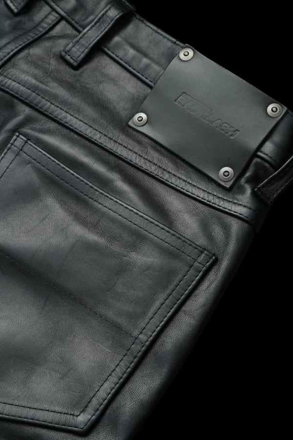 MARYAM ITALY HORSE “CRINKLE LENGTH” TIGHT STRAIGHT PANTS