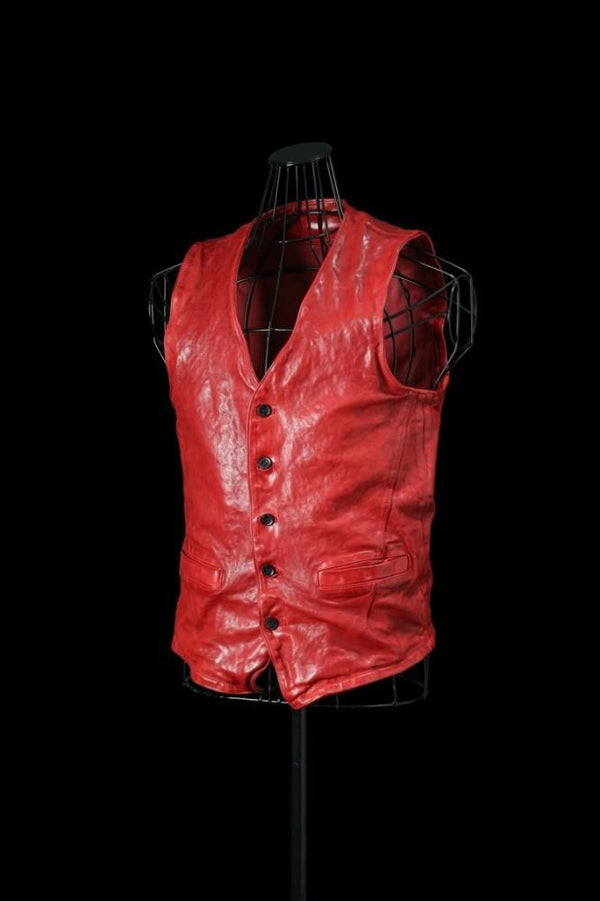 ITALY SHOULDER “GARMENT-DYED” VEST