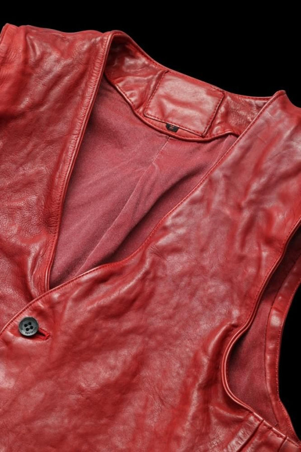 ITALY SHOULDER “GARMENT-DYED” VEST
