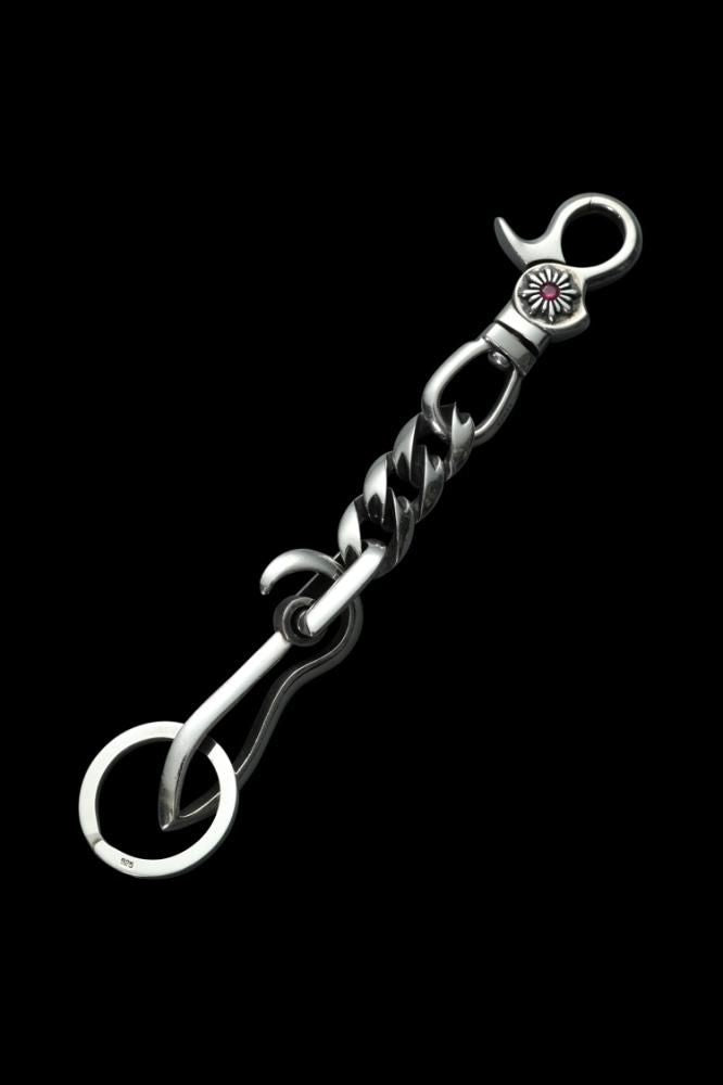SILVER925+RUBY CLASSIC KEY-CHAIN - BACKLASH公式オンラインストア