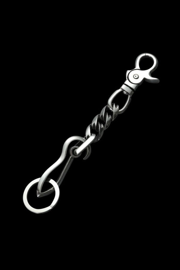 SILVER925+RUBY CLASSIC KEY-CHAIN