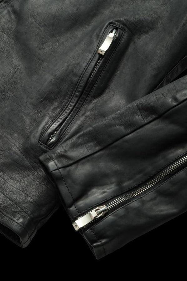 THE LINE GUIDI CALF Vitello Fiore “GARMENT-DYED” SINGLE RIDERS