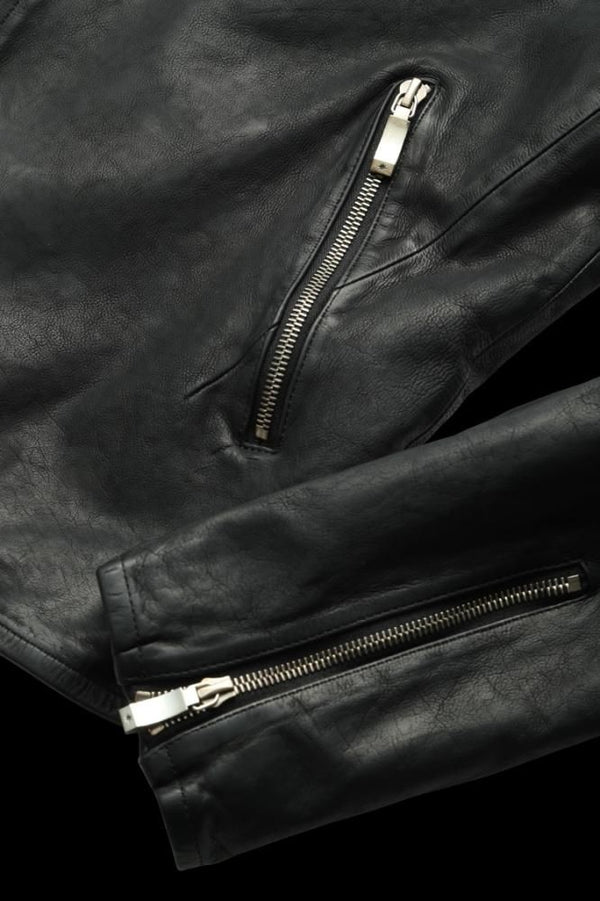 THE LINE GUIDI CALF Vitello Fiore “GARMENT-DYED” DOUBLE RIDERS