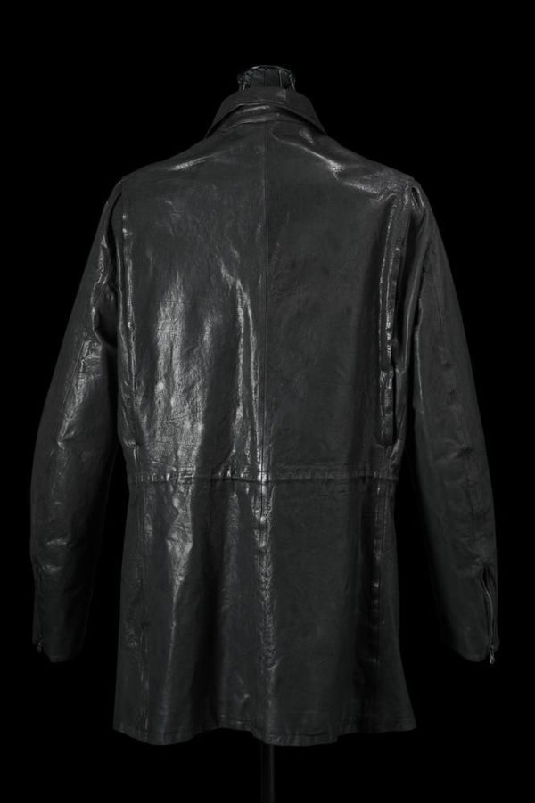 XX Yohji Yamamoto ITALY BUFFALO “GARMENT+SPRAY-DYED” MILITARY HALF COAT