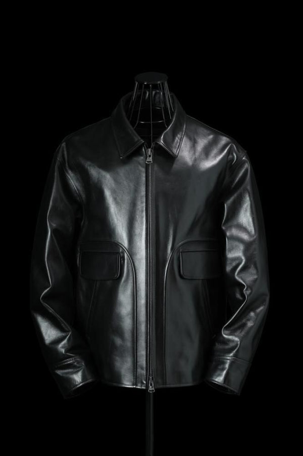 XX Yohji Yamamoto NAPPA JAPAN STEER "LACQUER FINISH" 6.1 THE MAN BLOUSON
