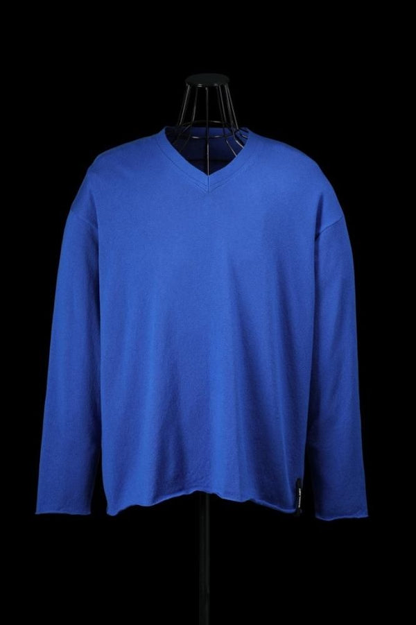 CASHMERE-WOOL KNIT TOPS / LOOSE FIT