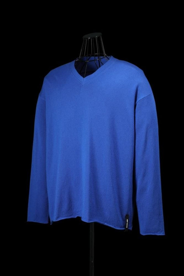 CASHMERE-WOOL KNIT TOPS / LOOSE FIT