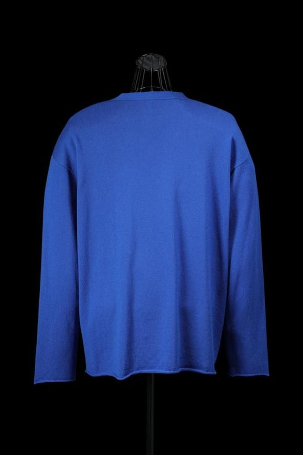 CASHMERE-WOOL KNIT TOPS / LOOSE FIT