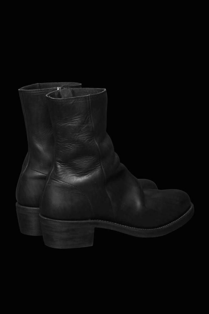 GUIDI CALF CRINKLE SIDE ZIP BOOTS - BACKLASH公式オンラインストア GUIDI CALF CRINKLE SIDE ZIP BOOTS - BACKLASH公式オンラインストア