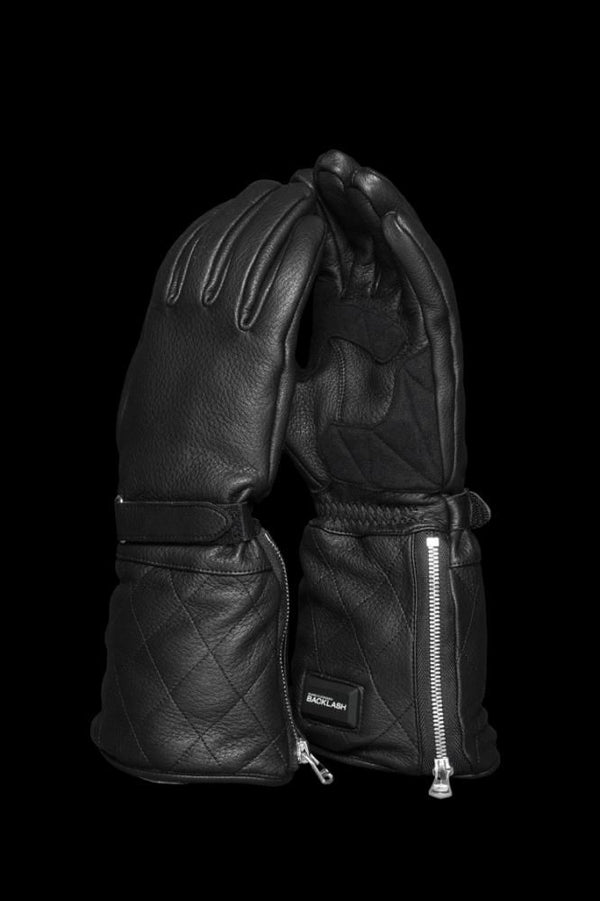 DEERSKIN + ELECTRIC HEATING RIDER GLOVE