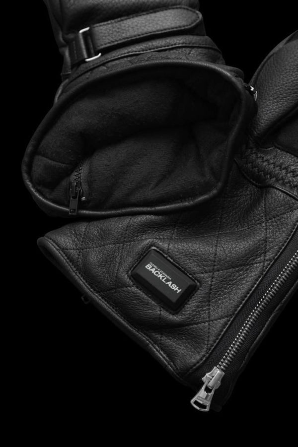DEERSKIN + ELECTRIC HEATING RIDER GLOVE
