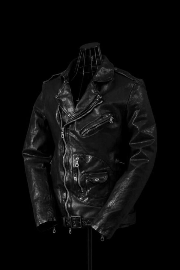 ITALY SHOULDER “GARMENT-DYED” D-POCKET DOUBLE RIDERS