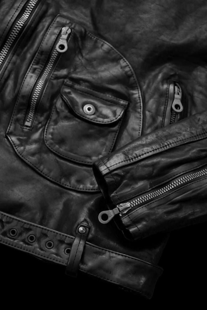 ITALY SHOULDER “GARMENT-DYED” D-POCKET DOUBLE RIDERS - BACKLASH