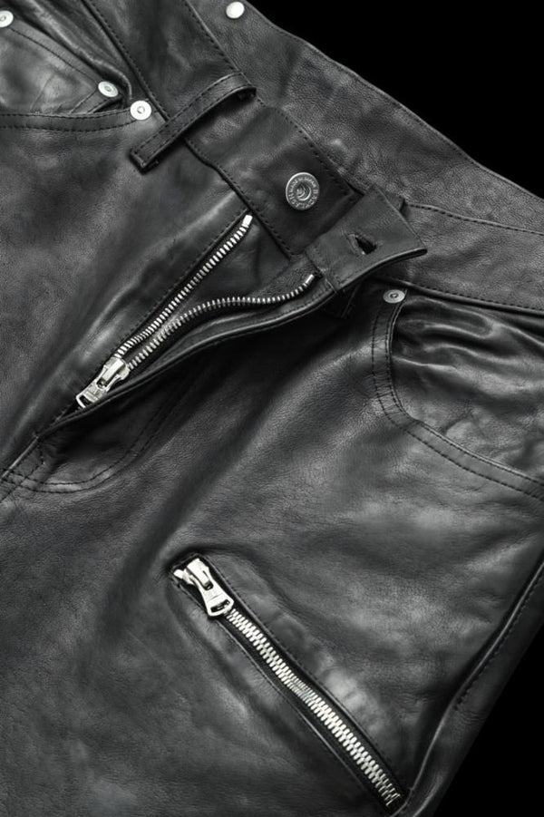 MARYAM ITALY KIP “GARMENT-DYED” SEMI-SARROUEL PANTS