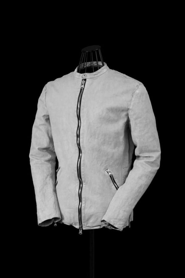 JAPAN CALF NATURAL DYED “GARMENT-WASH” SINGLE RIDERS