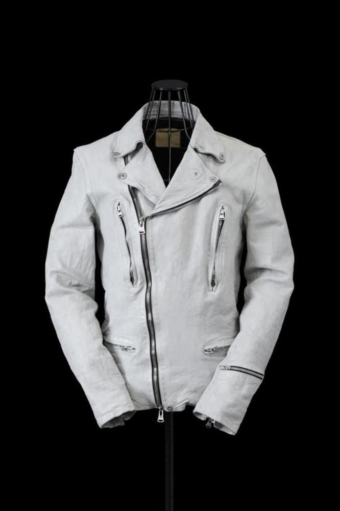 JAPAN CALF NATURAL DYED “GARMENT-WASH” DOUBLE RIDERS - BACKLASH