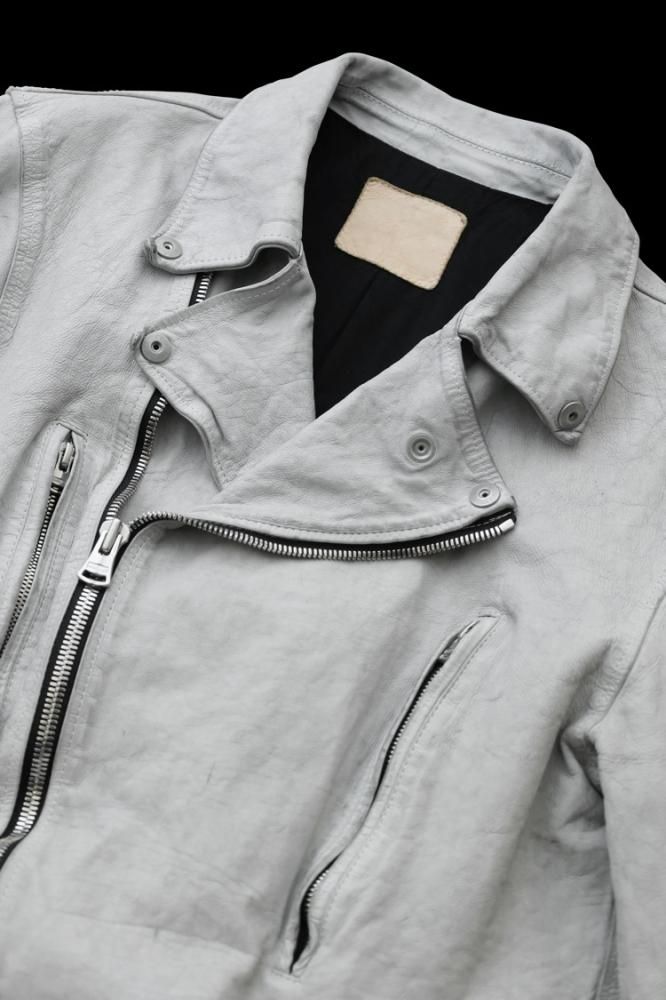 JAPAN CALF NATURAL DYED “GARMENT-WASH” DOUBLE RIDERS - BACKLASH