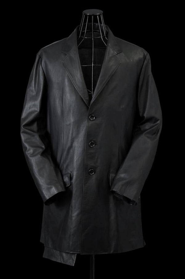 XX Yohji Yamamoto MONOCHROME LUXURY STEER “GARMENT-WASH” N-3BSJK