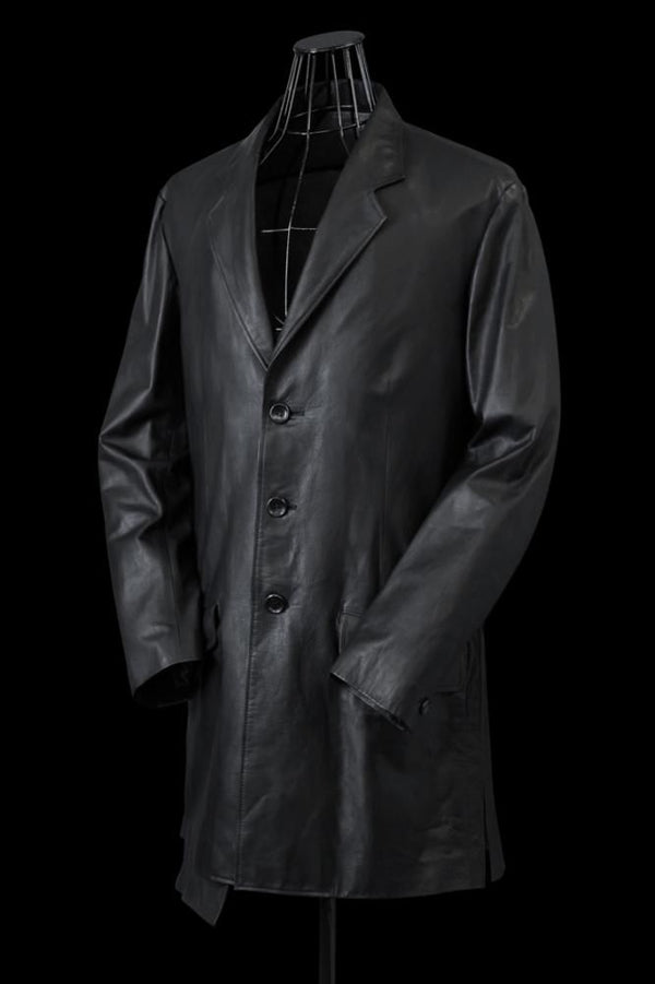 XX Yohji Yamamoto MONOCHROME LUXURY STEER “GARMENT-WASH” N-3BSJK
