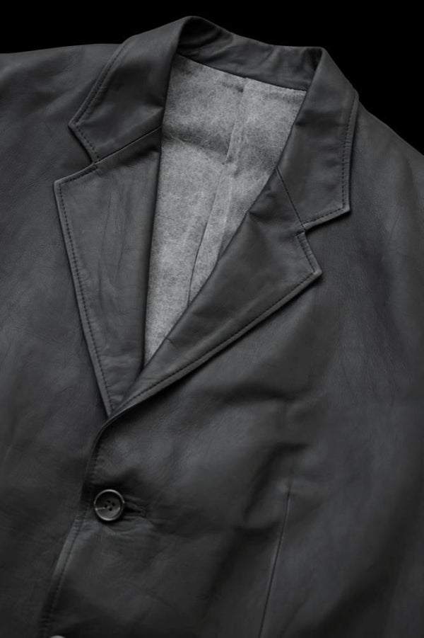 XX Yohji Yamamoto MONOCHROME LUXURY STEER “GARMENT-WASH” N-3BSJK