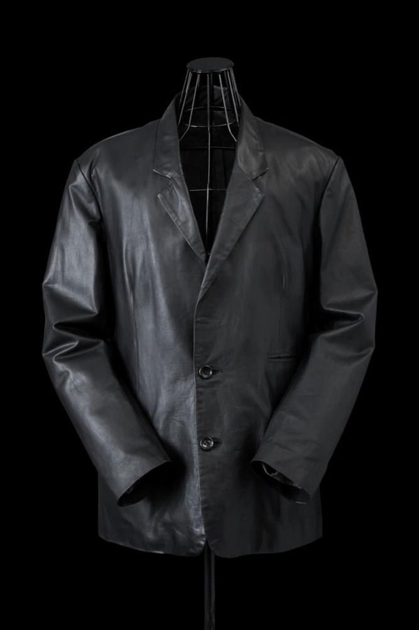 XX Yohji Yamamoto MONOCHROME LUXURY STEER “GARMENT-WASH” I-2BSJK
