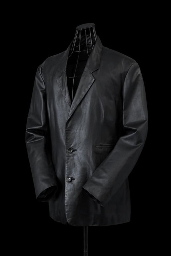 XX Yohji Yamamoto MONOCHROME LUXURY STEER “GARMENT-WASH” I-2BSJK