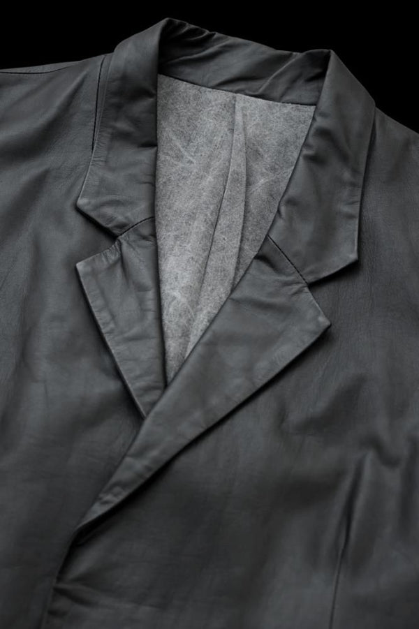 XX Yohji Yamamoto MONOCHROME LUXURY STEER “GARMENT-WASH” I-2BSJK