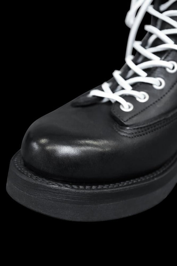JAPAN SHOULDER GARMENT-DYED LACE-UP BOOTS / VIBRAM#2021SOLE