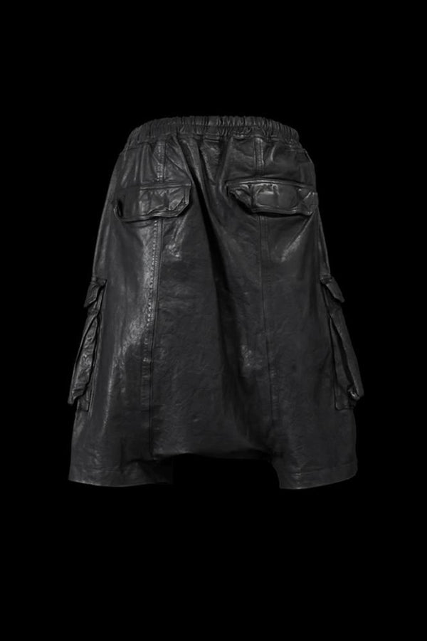 MARYAM ITALY KIP “GARMENT-DYED” SARROUEL SHORTS