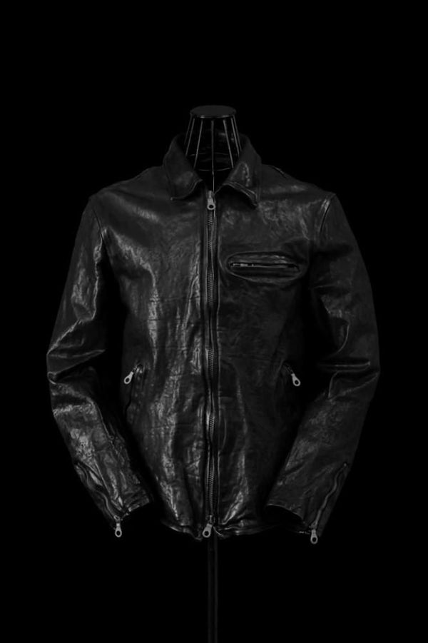 ITALY SHOULDER “GARMENT-DYED” SINGLE COLLAR RIDERS