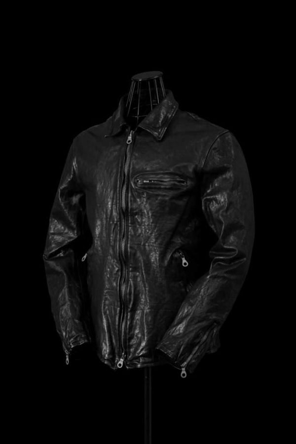 ITALY SHOULDER “GARMENT-DYED” SINGLE COLLAR RIDERS