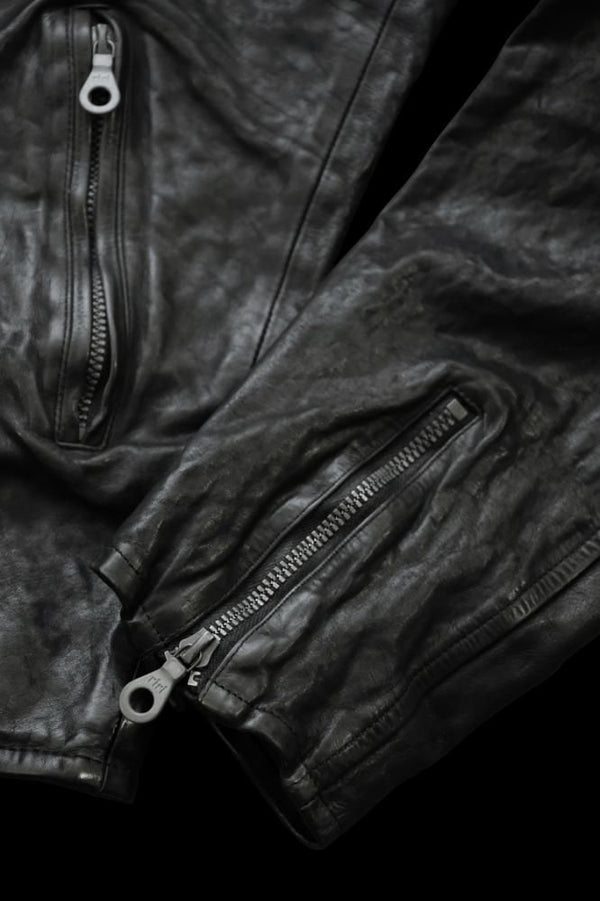 ITALY SHOULDER “GARMENT-DYED” SINGLE COLLAR RIDERS
