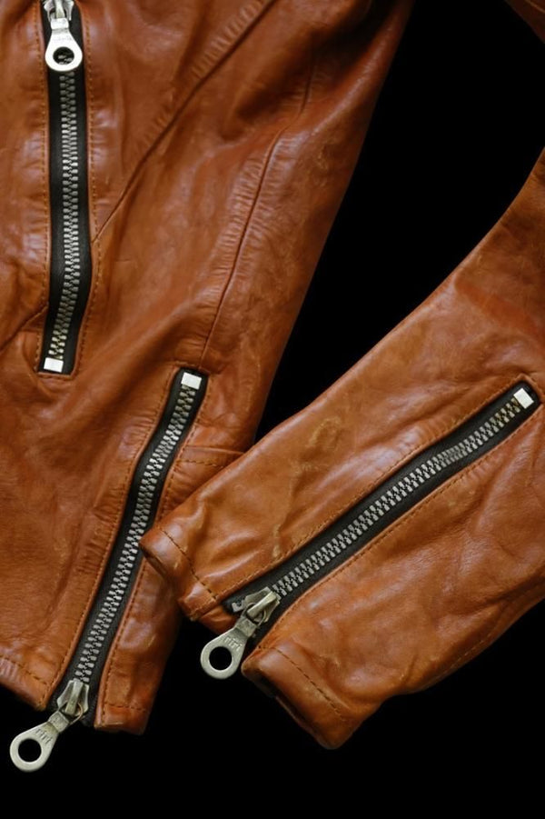 ITALY SHOULDER “GARMENT-DYED” DOUBLE RIDERS