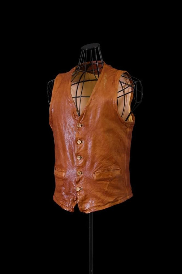 ITALY SHOULDER “GARMENT-DYED” VEST